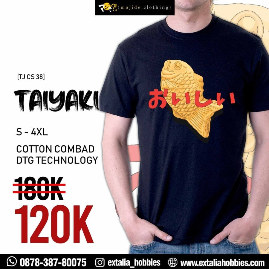 MAJIDE KAOS T-SHIRT JEPANG PREMIUM LIMITED EDITION - TAIYAKI MAJIDE KAOS T-SHIRT JEPANG PREMIUM LIMITED EDITION - TAIYAKI